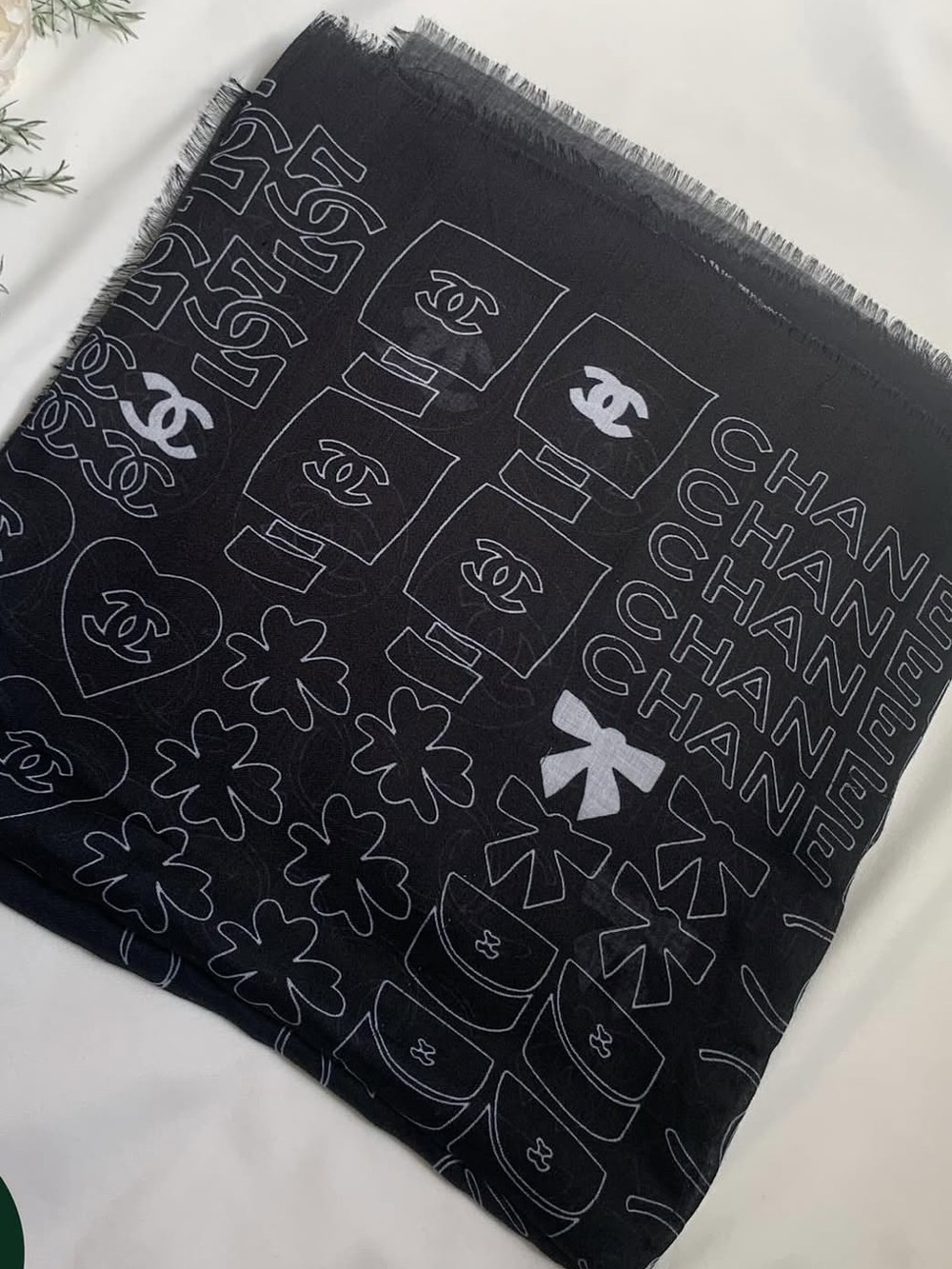 CC cotton voile scarf 50” x 50”
